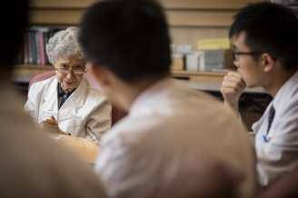 Professor Rosie Young, Emeritus Professor of Medicine, HKU.